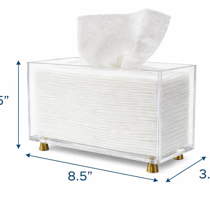 Acrylic Paper Towel Holder & Dispenser for Kleenex-Style