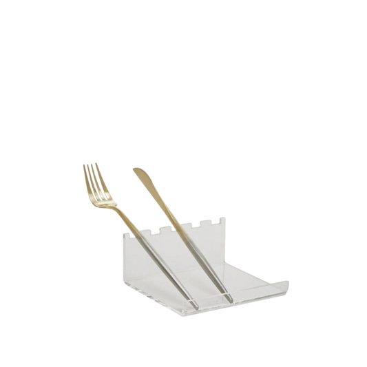 Acrylic Flatware Easel