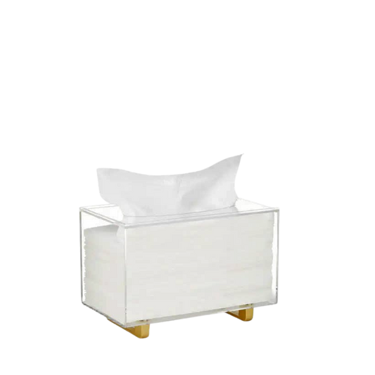 Acrylic Tissue Box - Fits "KLEENEX" Tissue