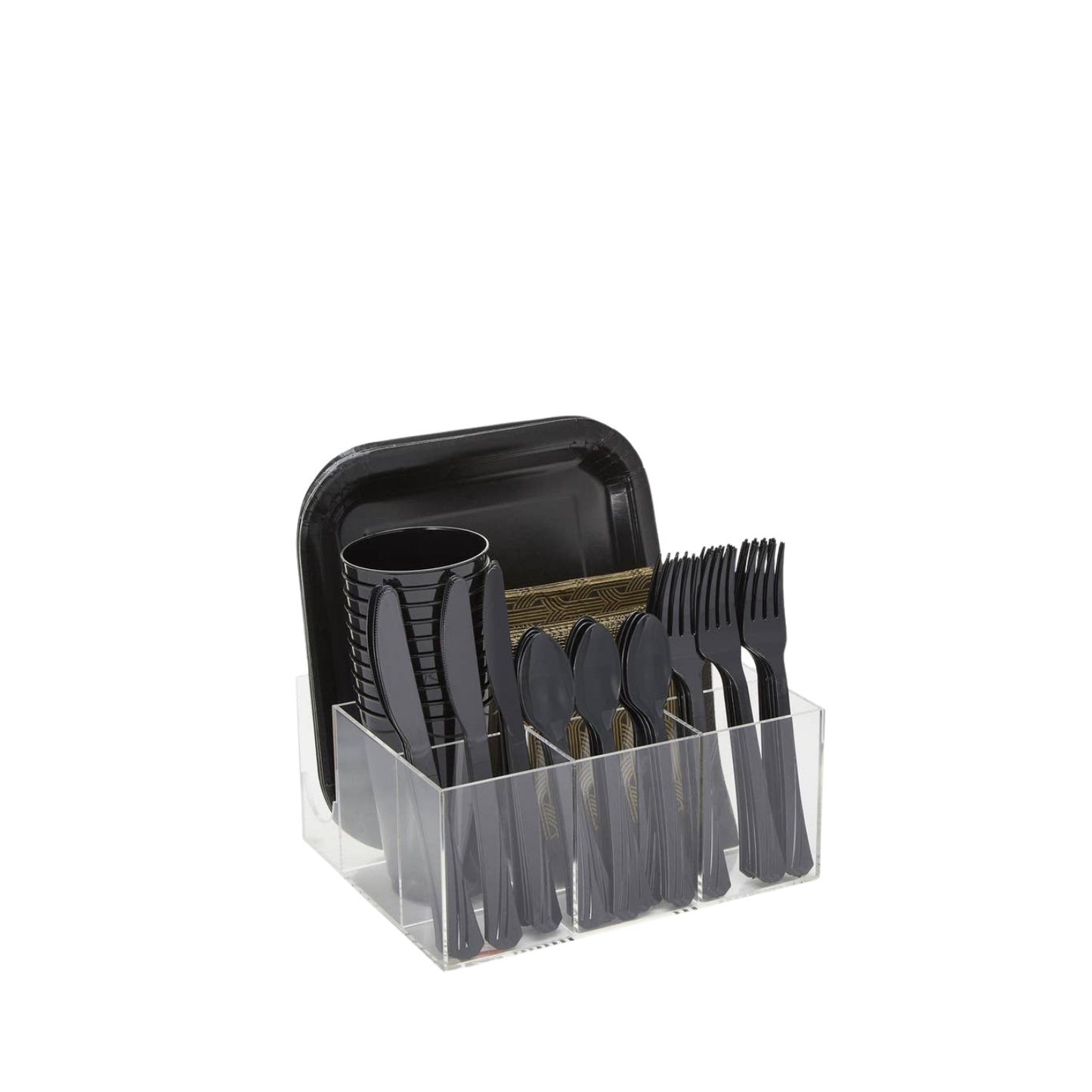 6 Section Acrylic Caddy