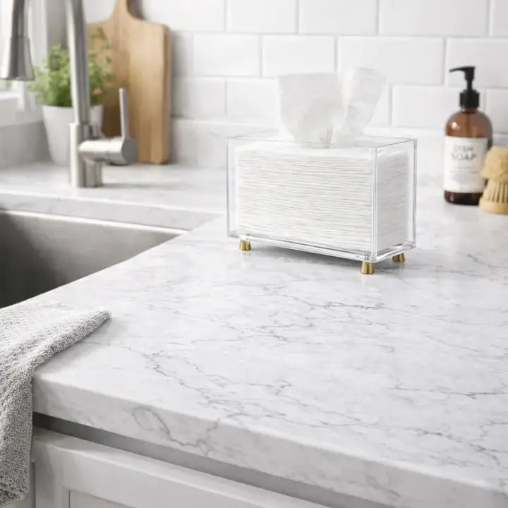 Acrylic Paper Towel Holder & Dispenser for Kleenex-Style