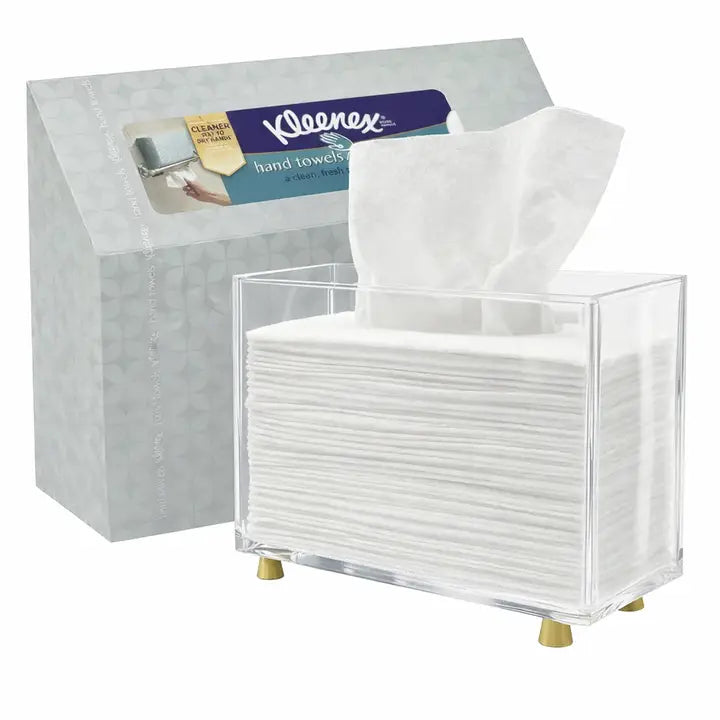 Acrylic Paper Towel Holder & Dispenser for Kleenex-Style